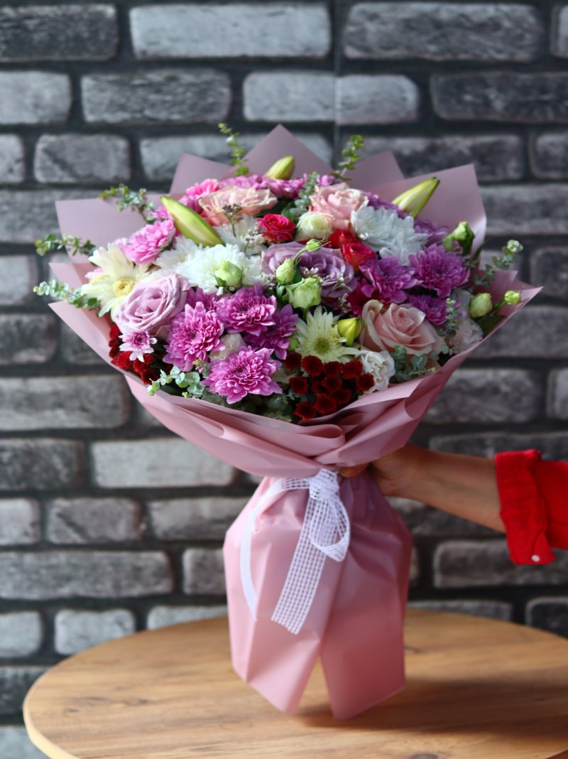 YENİ PEMBE BUKET